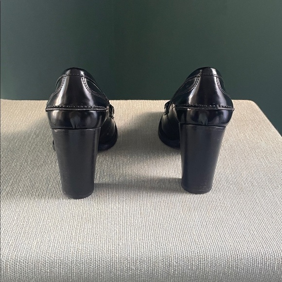 Church’s Trembrey Heel | Black Leather Designer Heels | Size 37 (US 6.5–7) - Picture 4 of 10